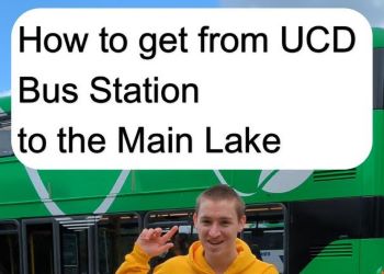 Getting from UCD Bus Station to the lake